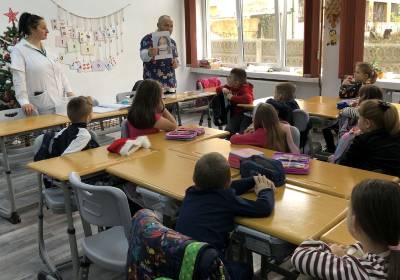 DAS Deva: Lecție interactivă de igienă dentară la clasa pregătitoare