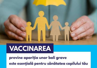 DAS Deva se alătură Campaniei naționale de promovare a vaccinării împotriva bolilor infecțioase