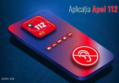 Aplicație mobilă Apel 112 - destinată persoanelor cu deficiențe de auz și vorbire